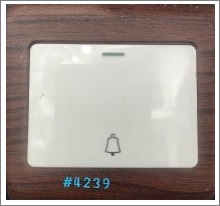 1GANG BELL SWITCH - WOODFRAM - 16A 250 V