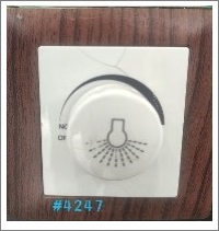 1GANG ROTARY DIMMER - WOODFRAM - 40-300W 230 V