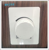 1GANG FAN CONTROL SWITCH - WOODFRAM - 300W 250 V