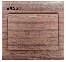 1GANG 2WAY SWITCH - WOOD L2 - 16A 250 V