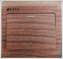 1GANG BELL SWITCH - WOOD L2 - 16A 250 V