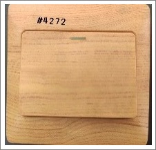 1GANG 2WAY SWITCH - WOOD L1 - 16A 250 V