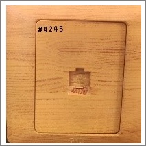 1GANG TELEPHONE OUTLET - WOOD L1 - 1GANG 4CORE