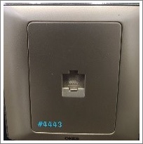 1GANG COMPUTER OUTLET RJ45 - GOLD+CHR - 1GANG 8CORE