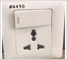 1g Multipin Socket B-Switch - WHITE