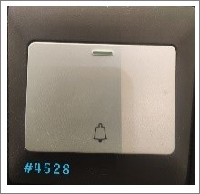 1GANG BELL SWITCH - GOLD+ASH - 16A 250 V