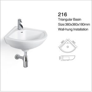 Corner Wash Basin